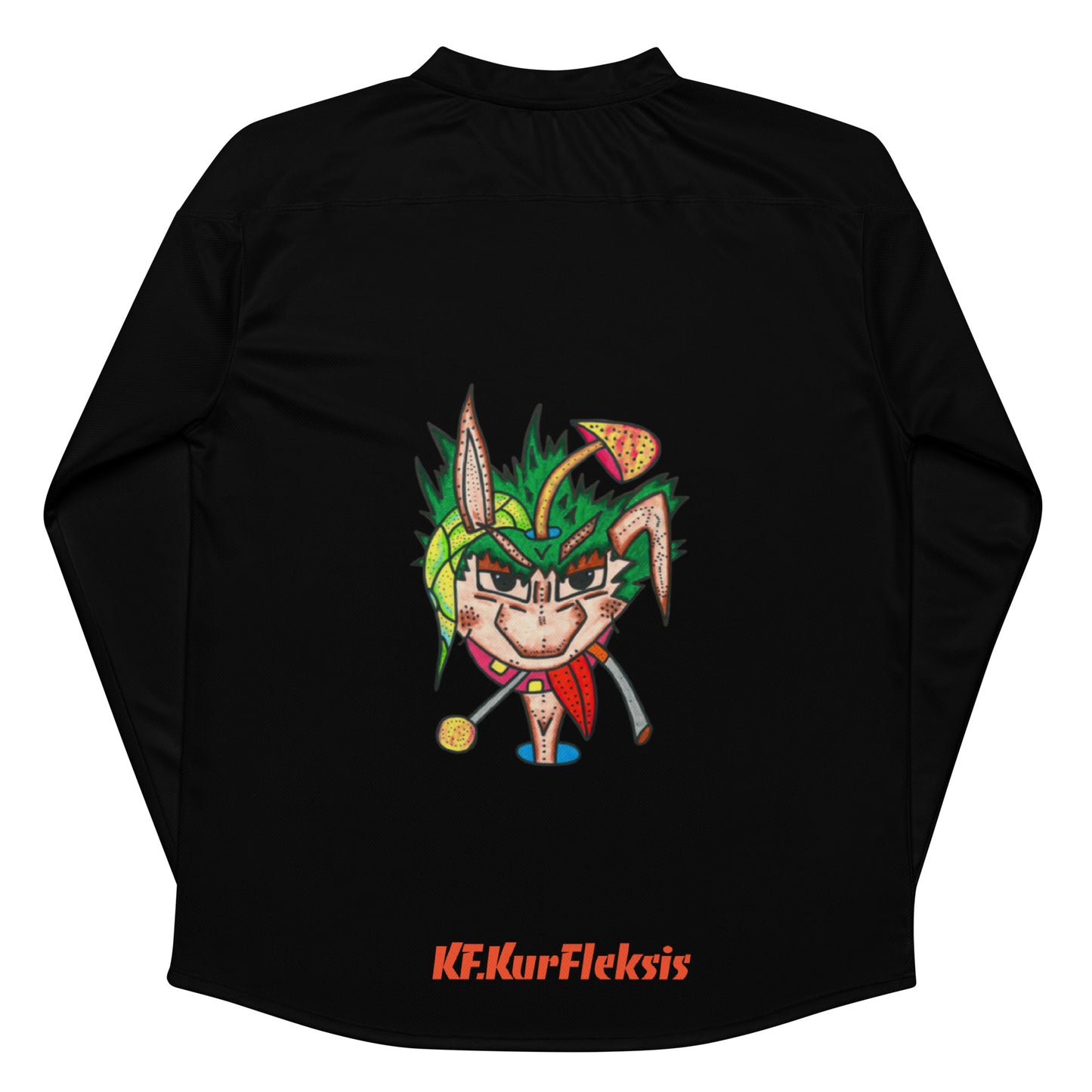 Recycled hockey fan jersey