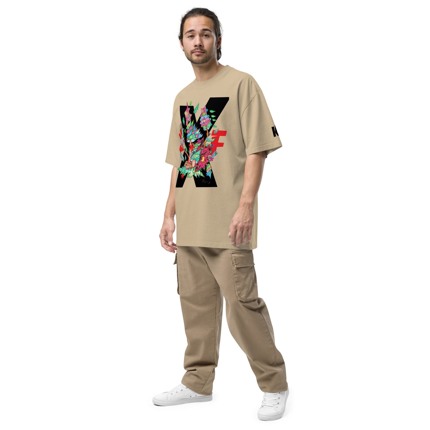 Oversized faded t-shirt